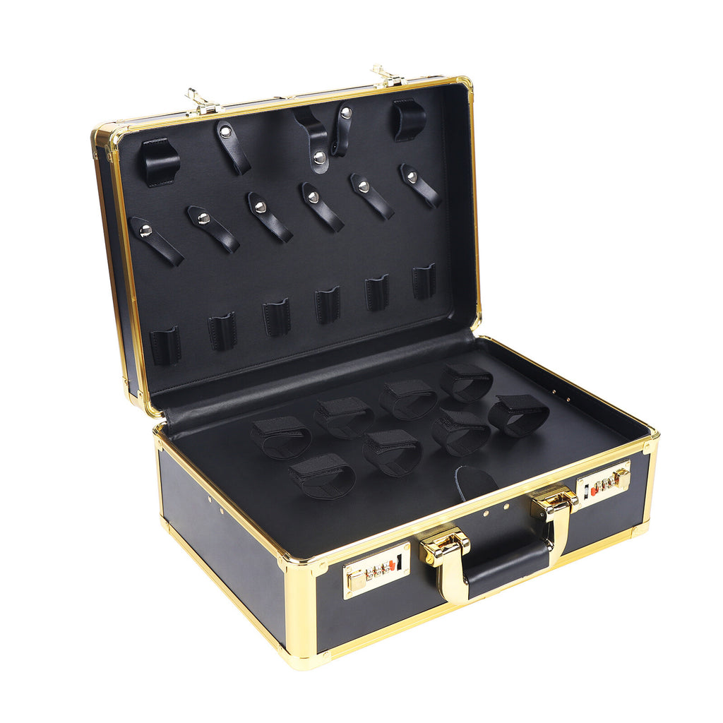 Large Portable Barber Hair Stylist Travel Carrying Case for Clippers & Trimmers
