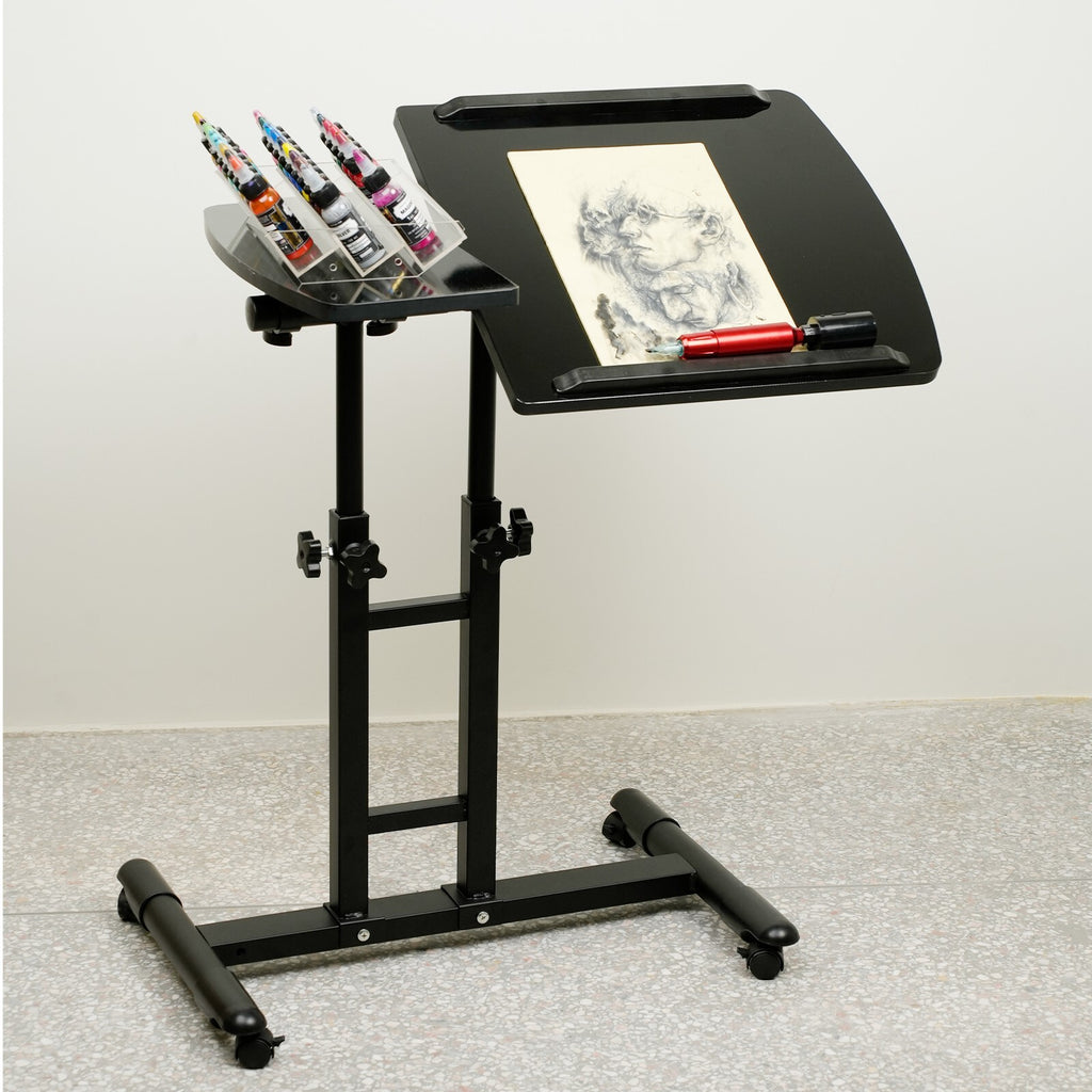 Tattoo Rolling Tray Armrest Portable Work Station
