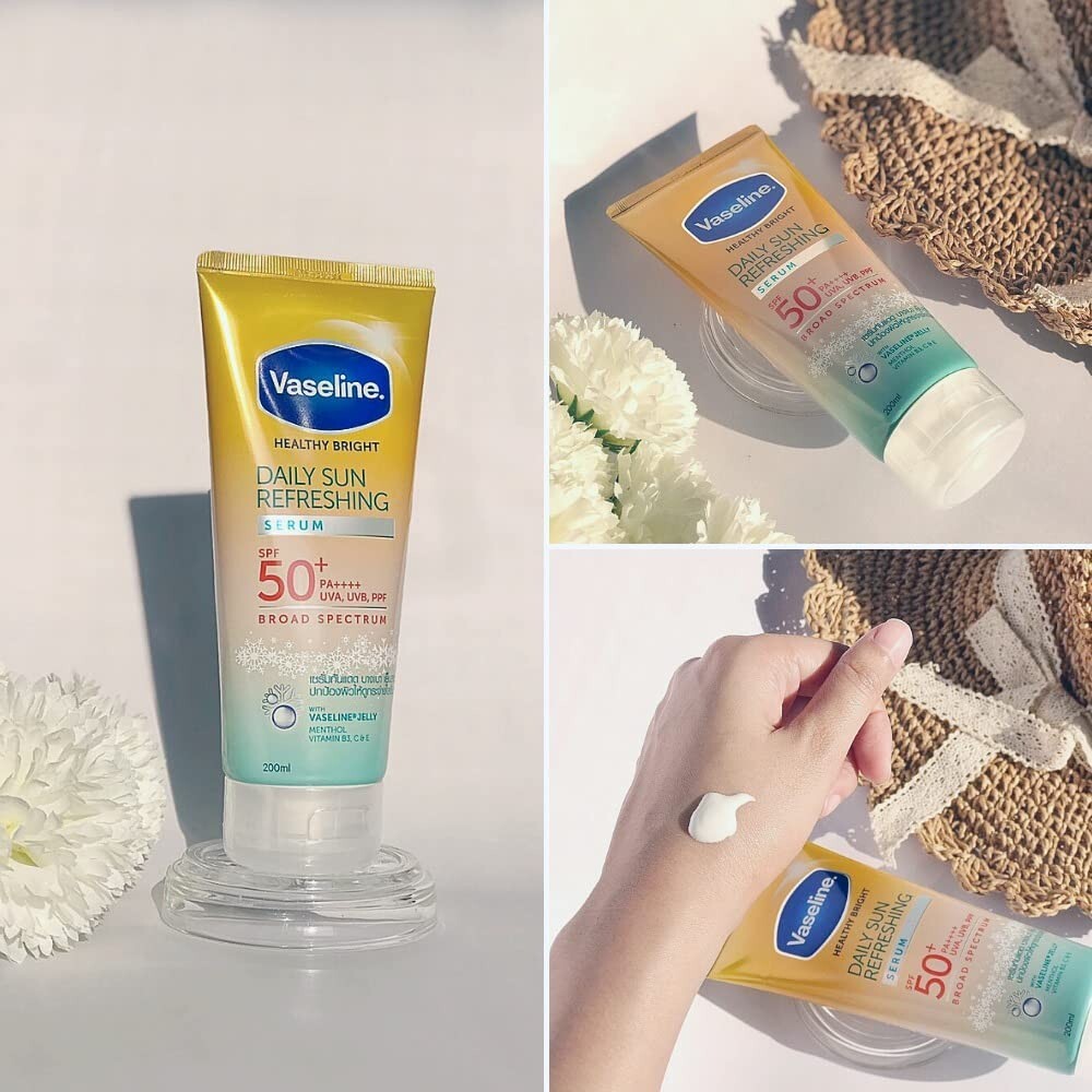 Vaseline Sun Protection Serum SPF 50+ PA++++ 170ml - Refreshing & Hydrating