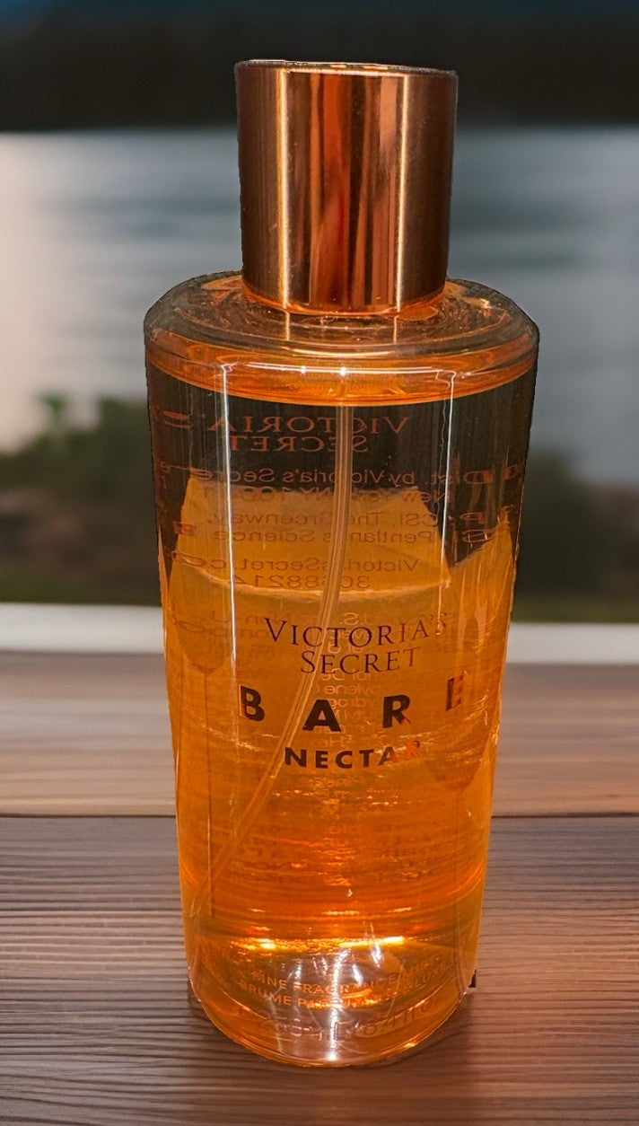 Victoria's Secret Bare Nectar Fragrance Mist Spray 8.4 Oz - Brand New