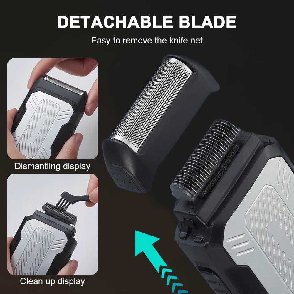 Professional Men’s Hair Clipper & Trimmer Kit - USB Rechargeable Grooming Set