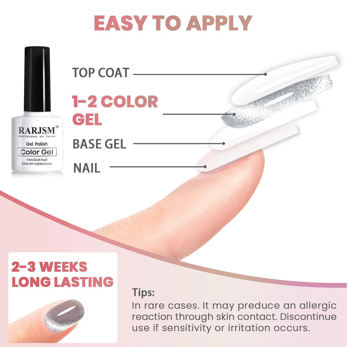 6Pcs Cat Eye Gel Nail Polish Set with Magnetic Sparkle & Glitter