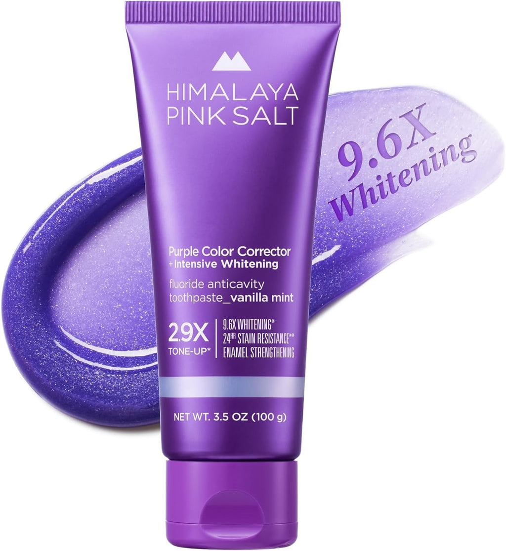 Purple Whitening Toothpaste 3.5 oz - Deep Stain Removal & Brightening
