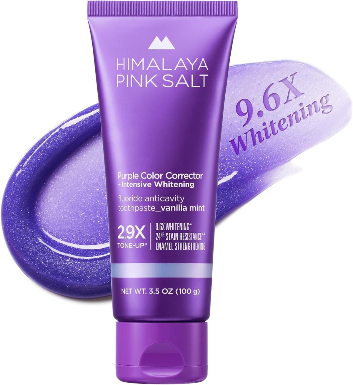 Purple Whitening Toothpaste 3.5 oz - Deep Stain Removal & Brightening