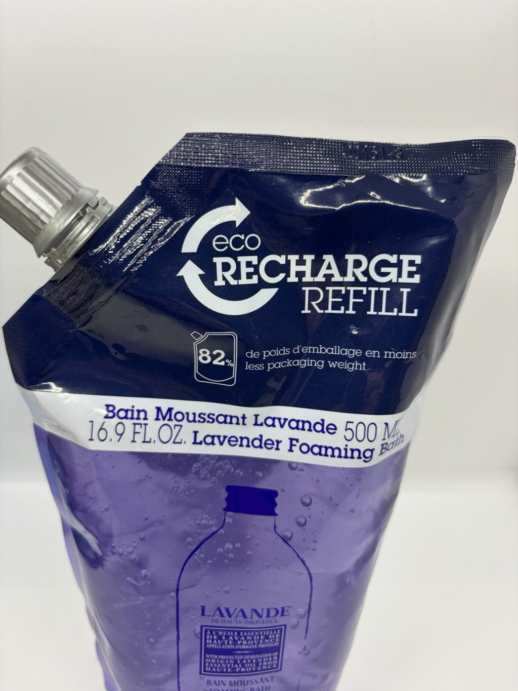 Lavender Foaming Bubble Bath Refill Pack 16.9 oz - Body Wash