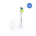 Genuine Philips Sonicare DiamondClean Standard Replacement Brush Heads - White, 12-Pack