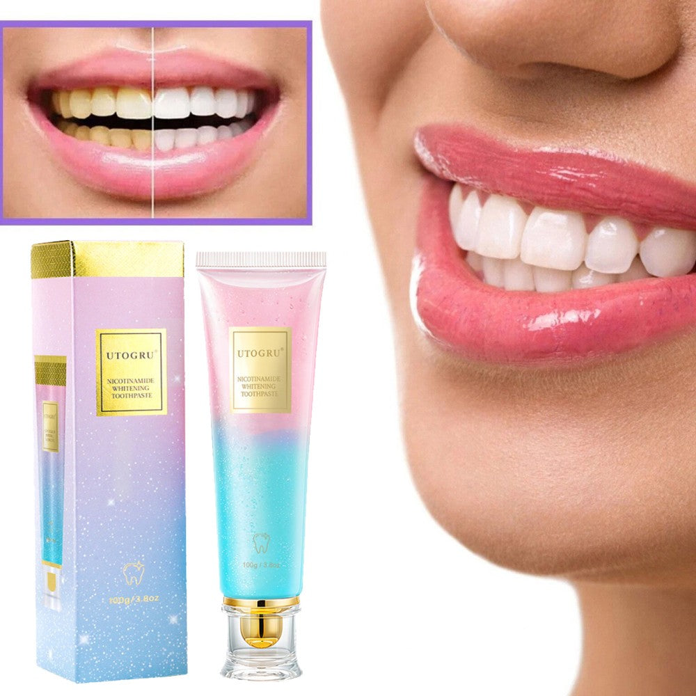 Nicotinamide Whitening Toothpaste with Fresh Mint - 100g - Brighten & Strengthen Enamel