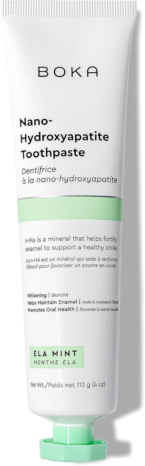 Nano Hydroxyapatite Toothpaste for Enamel Repair & Gum Health - Fluoride-Free 4oz
