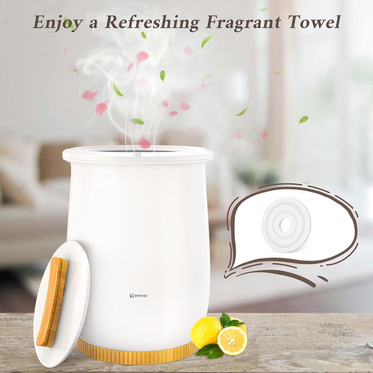 Fragrance Discs for Towel Warmer - Fresh Scented Pads, Long-Lasting Aromatherapy