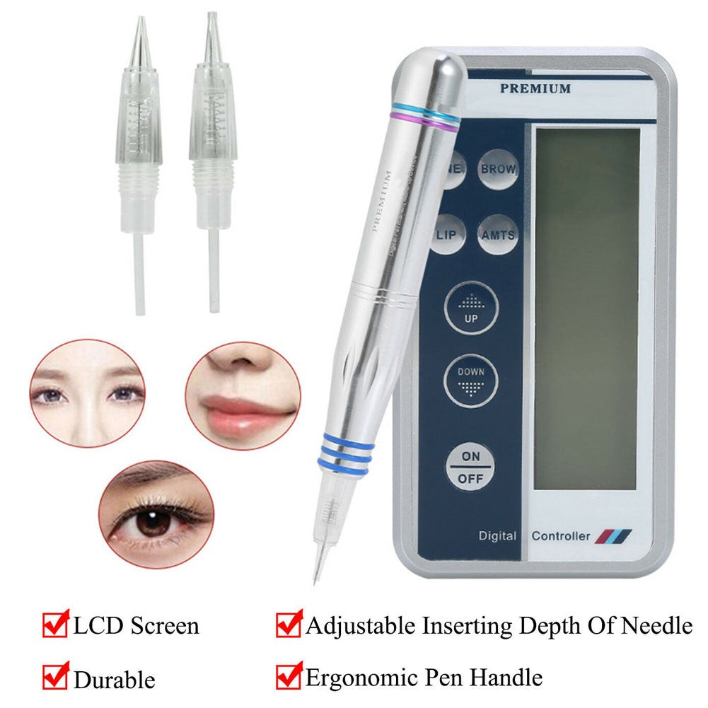 Permanent Makeup Pen Kit - Eyebrow & Lip Semi-Permanent Machine