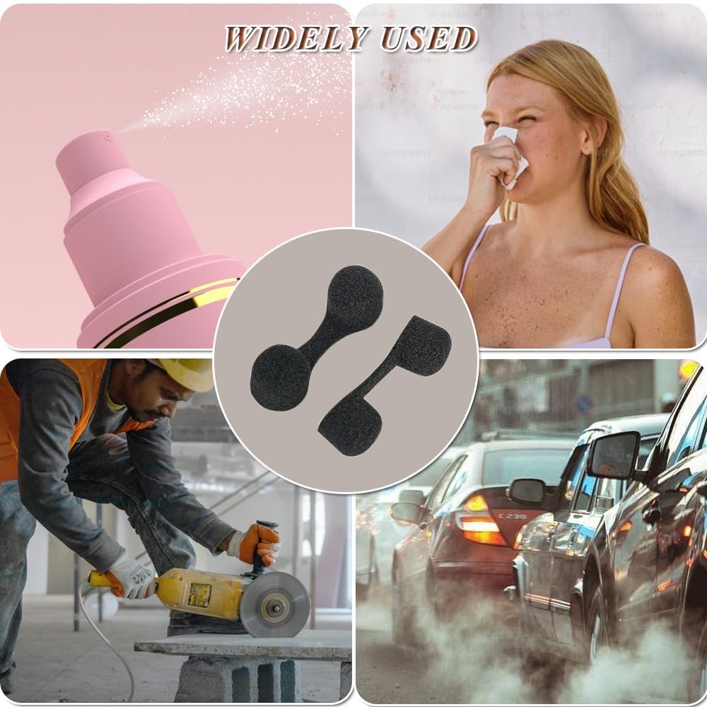 Disposable Nose Filters 30 Pieces for Spray Tanning Dust Allergies & Outdoor Use