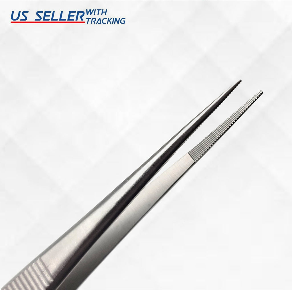 Professional Stainless Steel Point Tip Tweezers for Ingrown Hair & Splinter Removal