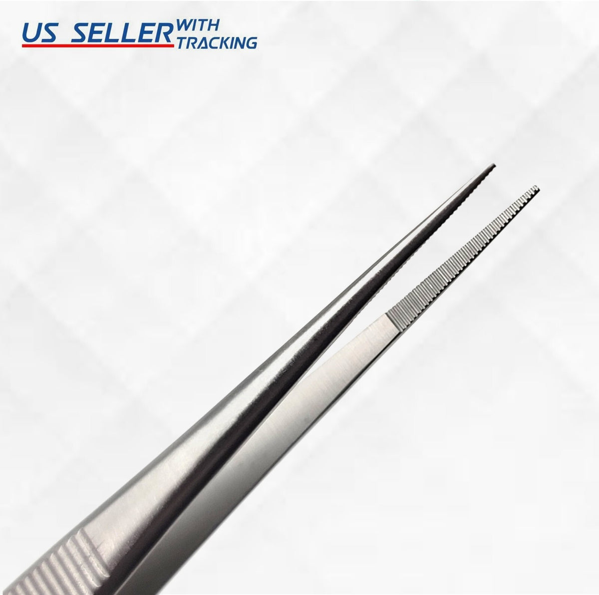 Professional Stainless Steel Point Tip Tweezers for Ingrown Hair & Splinter Removal