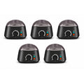5-Piece Wax Warmer Kit with 500ML Capacity & Hard Wax Beans Set for Hair Removal