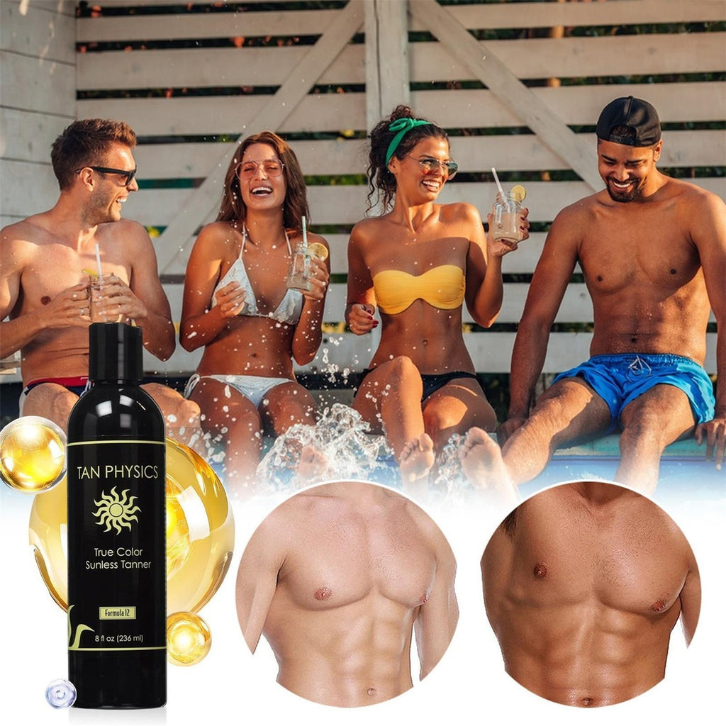 Natural Sunless Tanning Lotion - Hydrating Self Tanner 8 fl oz