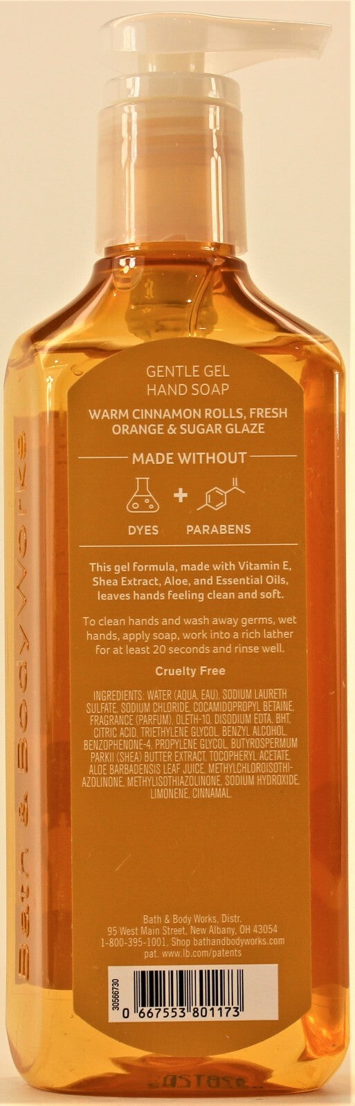 6 Pack Iced Cinnamon Roll Hand Soap - Gentle Gel 8oz