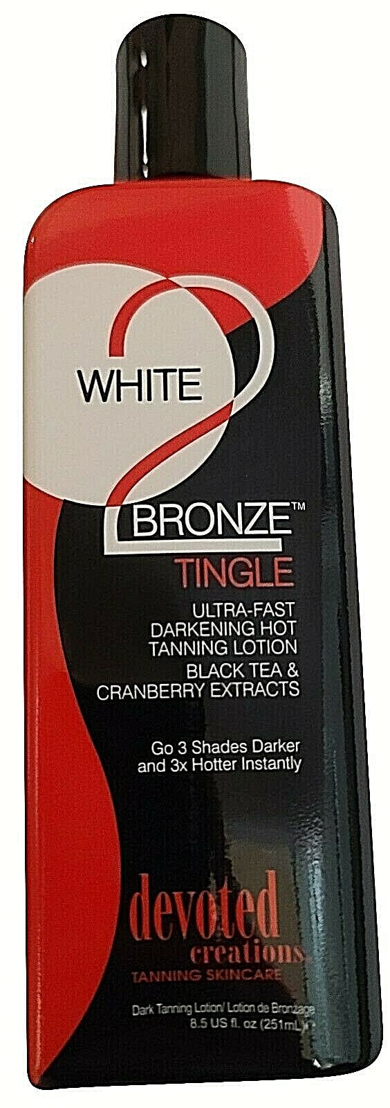 Hot Tanning Lotion with Tingle & Darkening Boost - 8.5 OZ