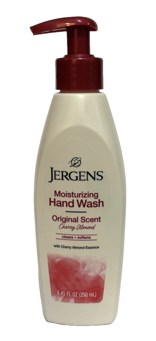 Jergens Cherry Almond Hand Wash Liquid Soap - 8.45 oz Pack of 6