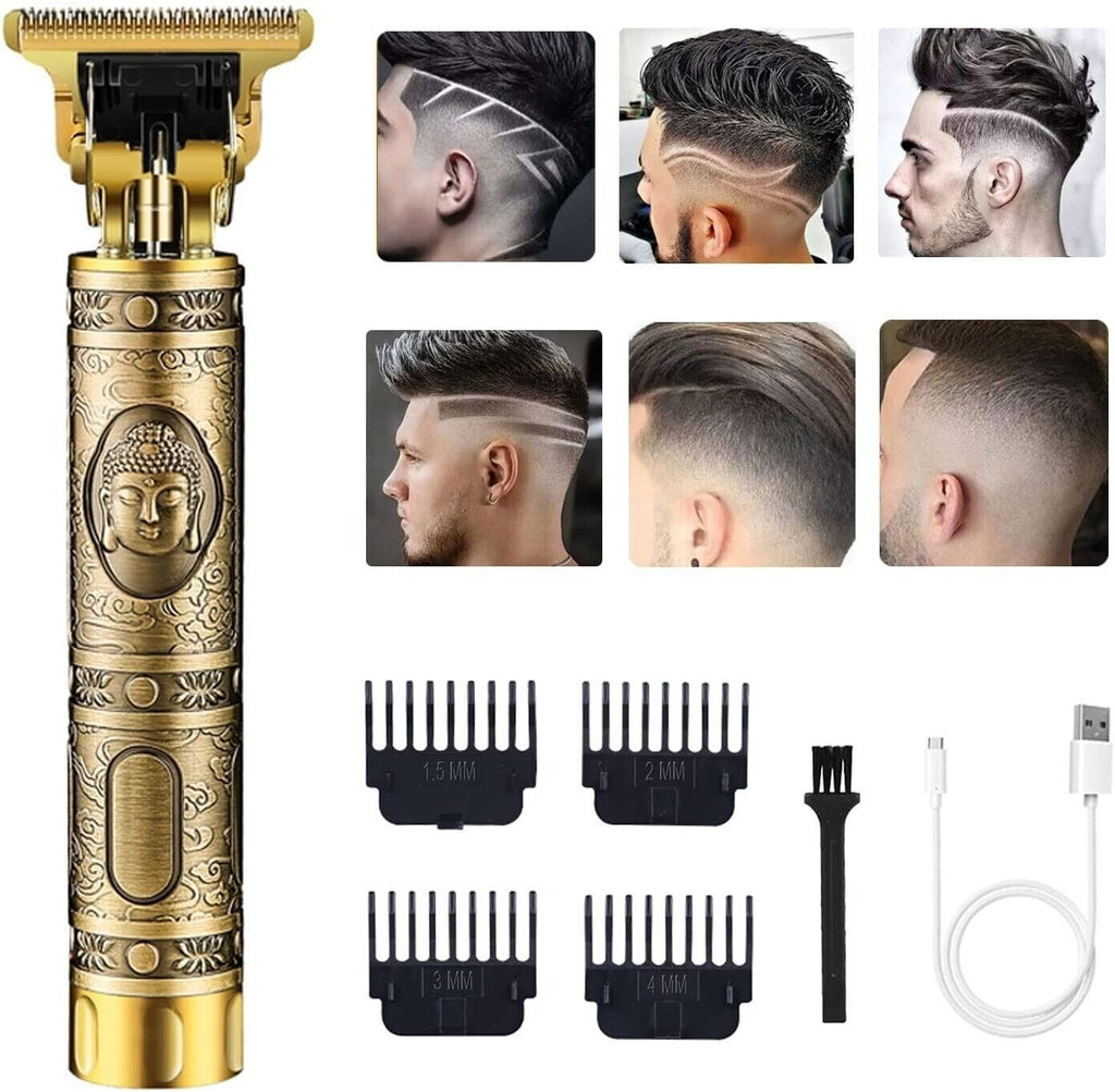 Men's Electric Shaving Machine Waterproof USB Rechargeable Trimmer