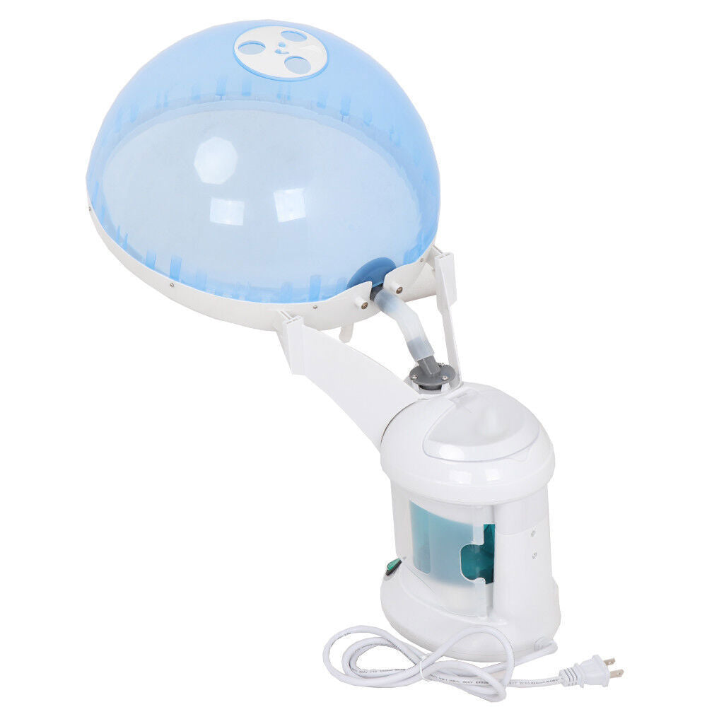 Portable 2-in-1 Hair & Facial Steamer - Ozone Tabletop Home Use Device