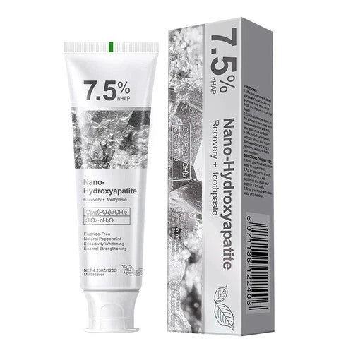 Nano Hydroxyapatite Toothpaste Set - 7.5% Concentration, 3 x 4.23 oz