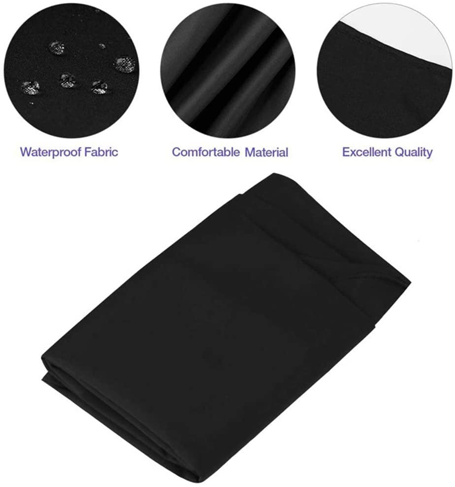 Professional Waterproof Hair Salon Cape - Nylon with Metal Snap 5 Pack