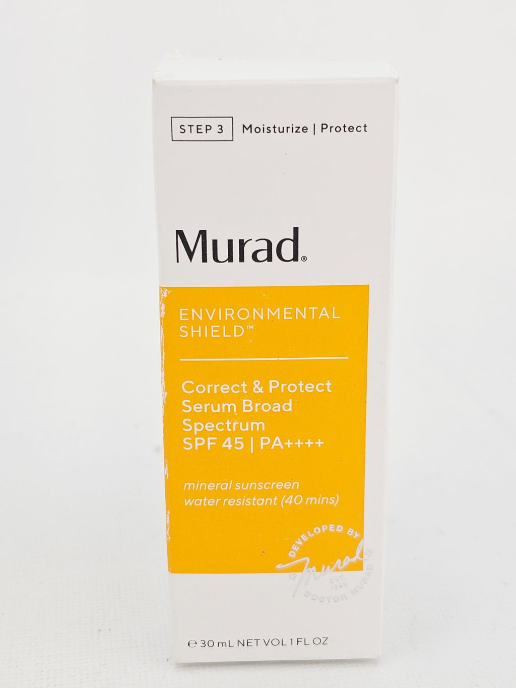 Murad Environmental Shield Correct Protect Serum SPF45 1 oz - Lot of 3