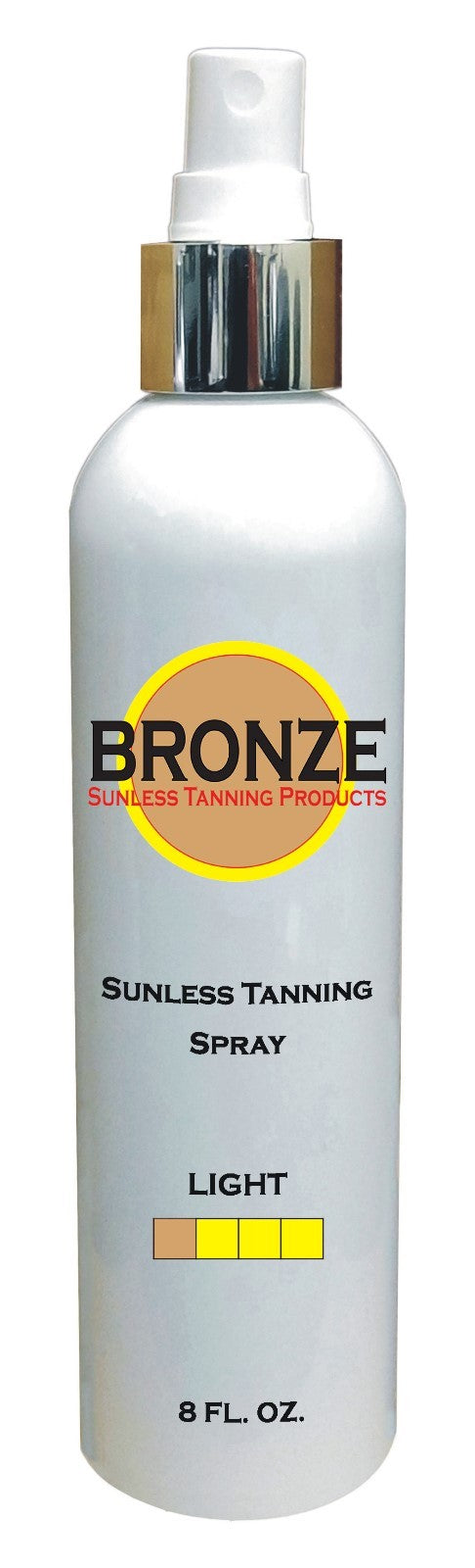 Self Tanner Spray with Mitt & Gloves - Natural Sunless Tan, 8 oz