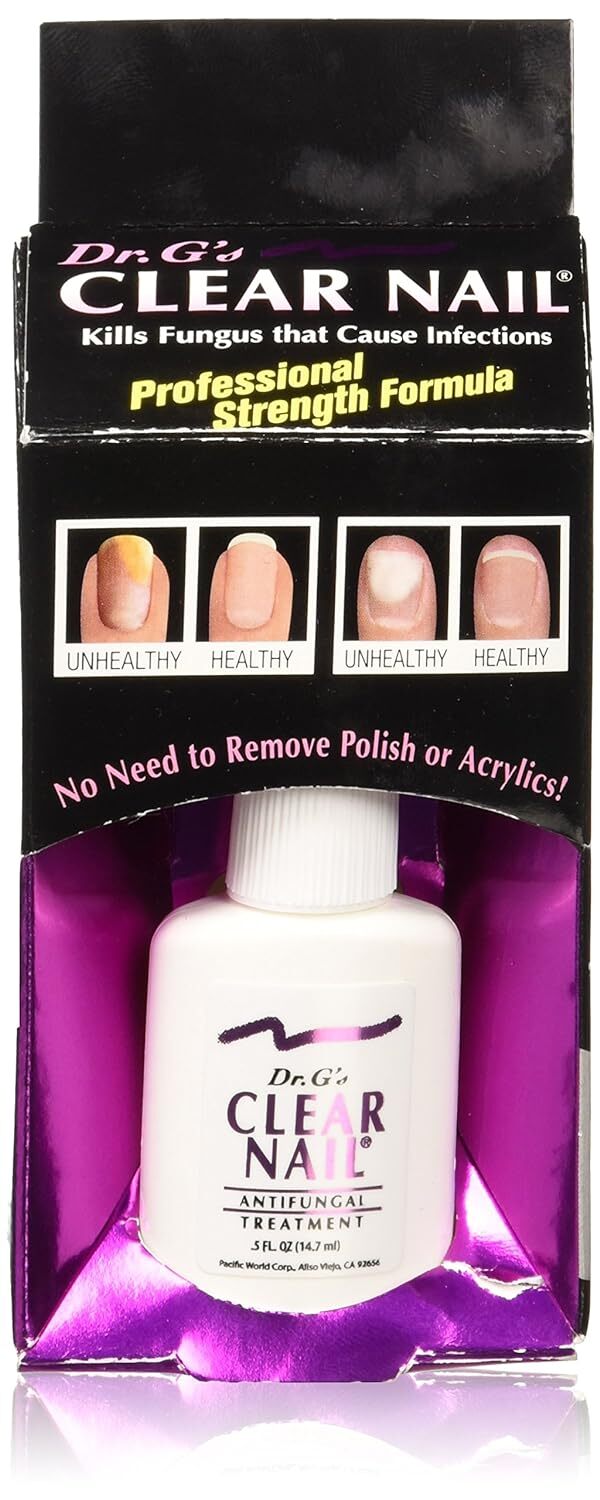 Antifungal Nail Treatment - Clear Nail Fungus Remedy 0.5 Fl Oz