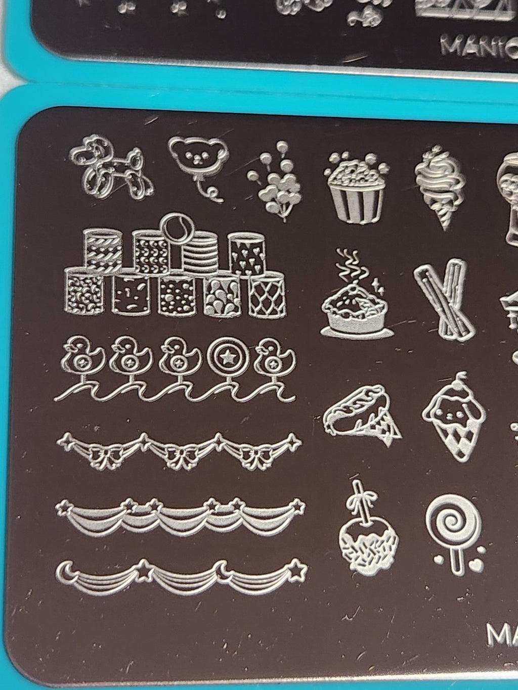 Maniology Nail Stamping Plate Set MXM093 & MXM094 - Nail Art Tools