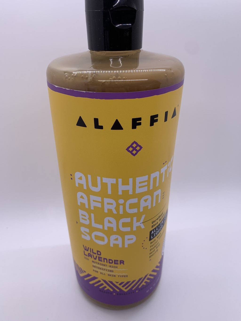 African Black Soap Liquid 32oz - All-in-One Natural Skin Care Pack (2 Pack)