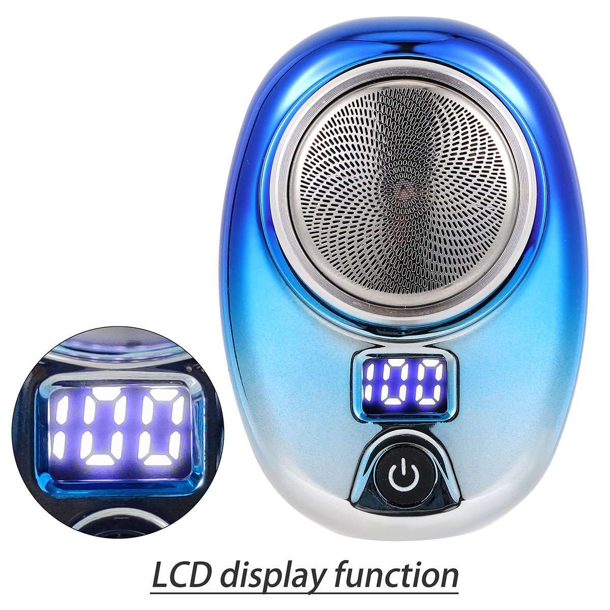 Mini Portable Electric Razor for Men USB Rechargeable Shaver Travel & Home Use