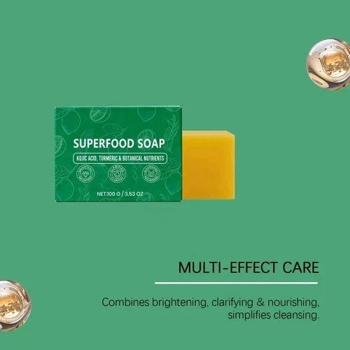 Turmeric Lemon Soap Bar - Natural Face Cleansing & Oil Control
