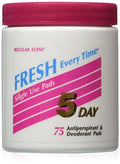 10 Pack 5-Day Fresh Antiperspirant Deodorant Pads | Reg. Scent