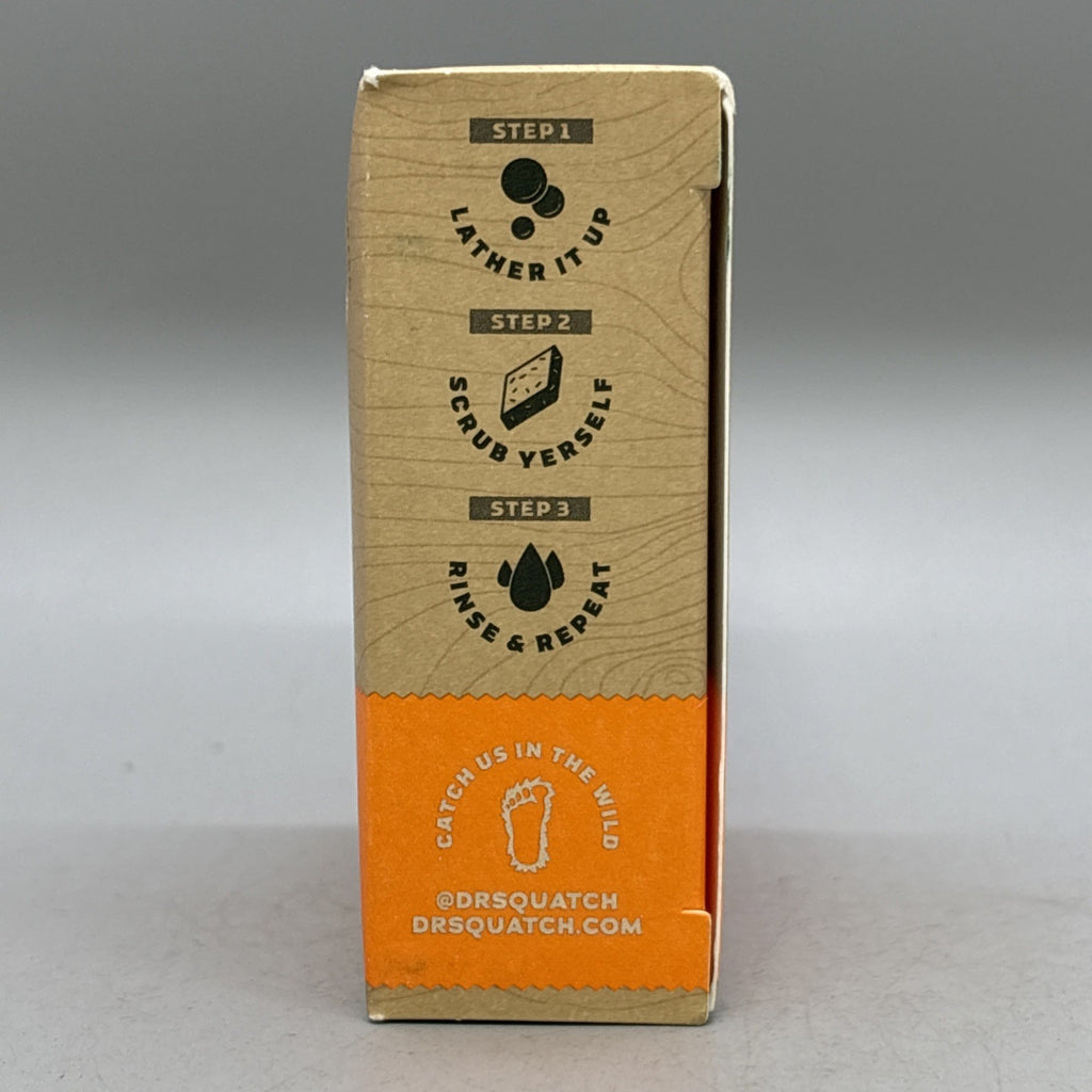 Dr. Squatch Summer Citrus Bar Soap - Natural Men’s Body Cleanser
