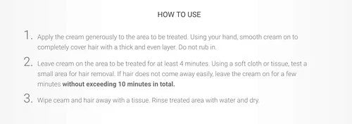 Men's Depilatory Cream for Face and Body - Gentle Hair Removal Solution