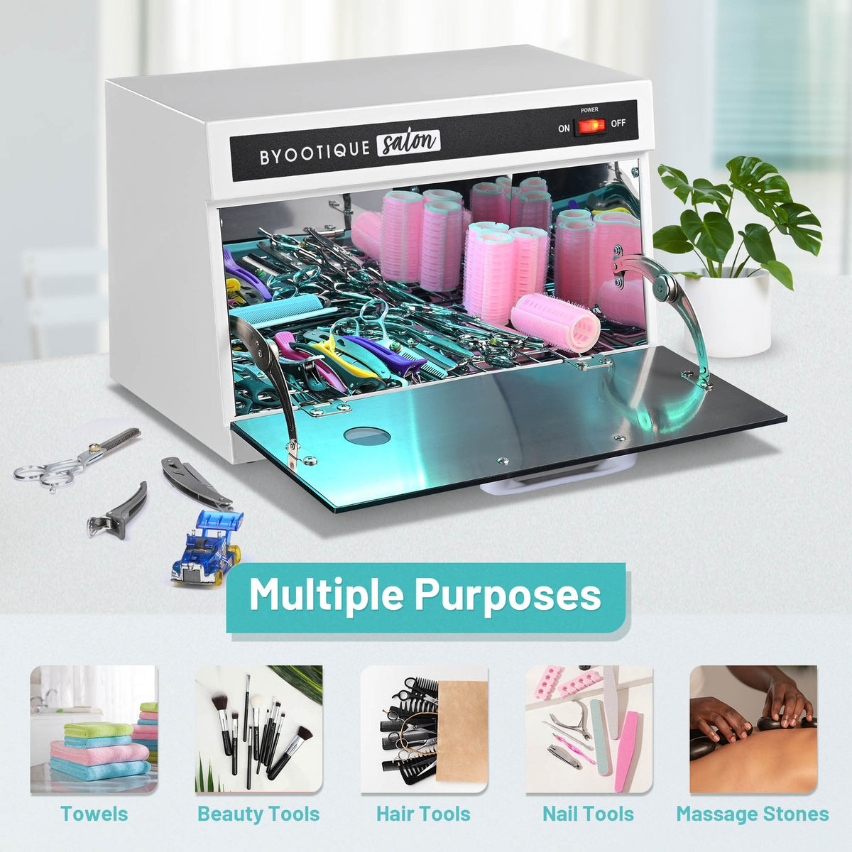 13L UV Sterilizer Cabinet for Salon and Home Sanitization