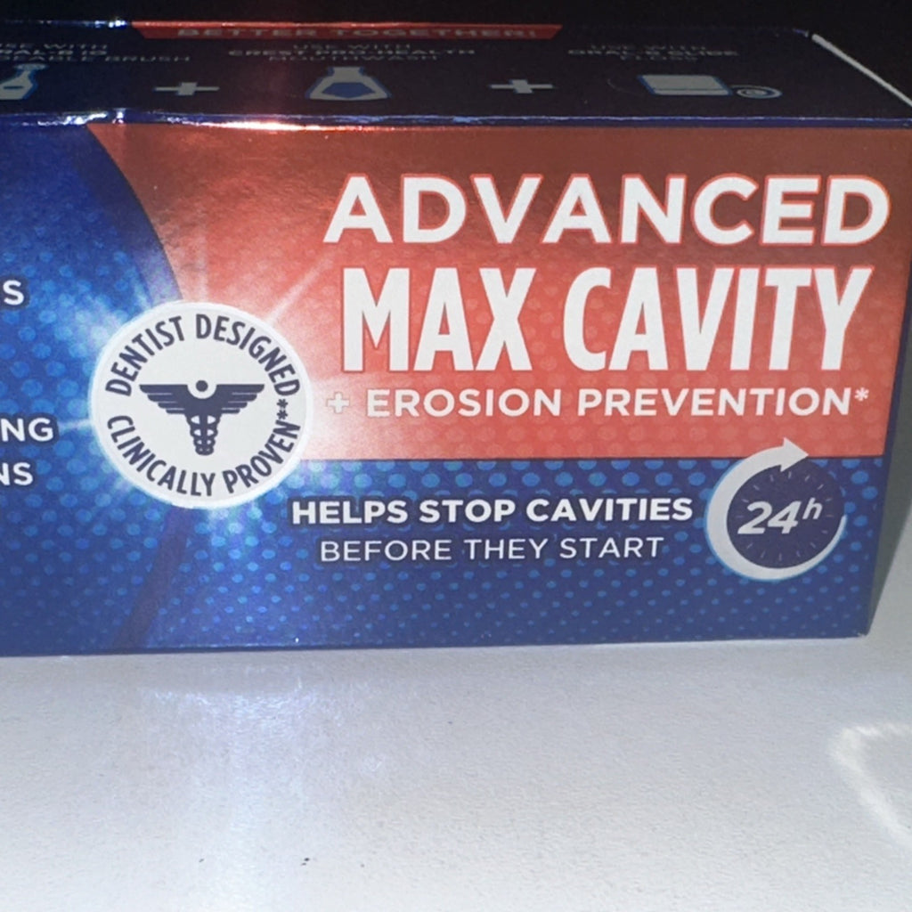 Crest Advanced Max Cavity & Erosion Protection Toothpaste 5.1 oz 6 Pack