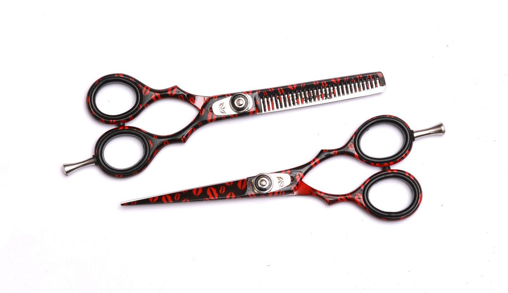 Professional Hair Cutting Scissors 5.5 Inch Barber Shears Styling Tools