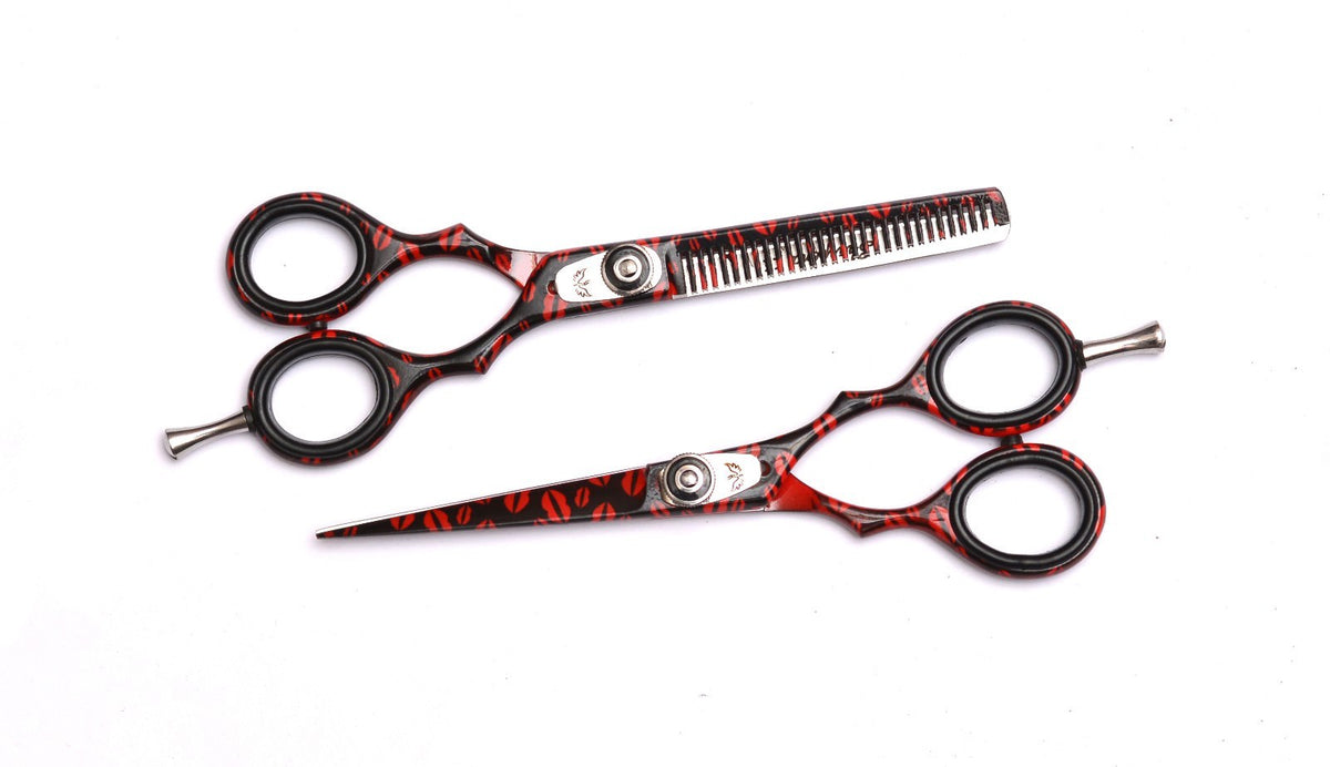 Professional Hair Cutting Scissors 5.5 Inch Barber Shears Styling Tools