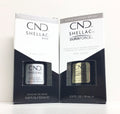 CND Shellac Gel Nail Polish Kit Large Base & Duraforce Top Coat 0.5oz