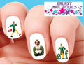 Waterslide Nail Decals Set of 20 Elf Movie Christmas Holiday Nail Art