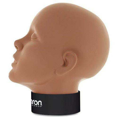 Practice Head for Makeup Artistry Vinyl Mannequin Face Study Tool