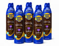SPF 15 Sunscreen Spray Clear Dry Oil for Skin Protection & Tanning - 9.5 oz (5 Pack)