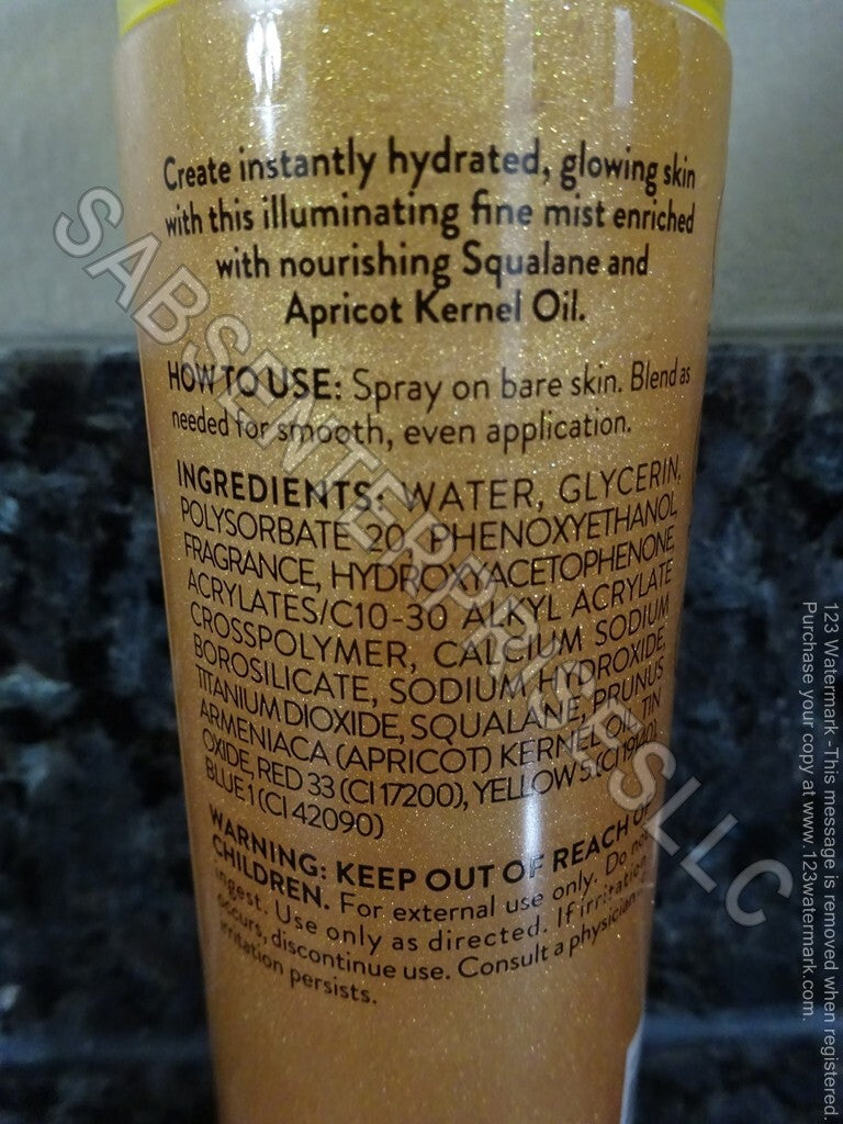 Hydrating Pomegranate & Fig Scent Shimmer Mist - 6 Bottles, 6.5 fl oz