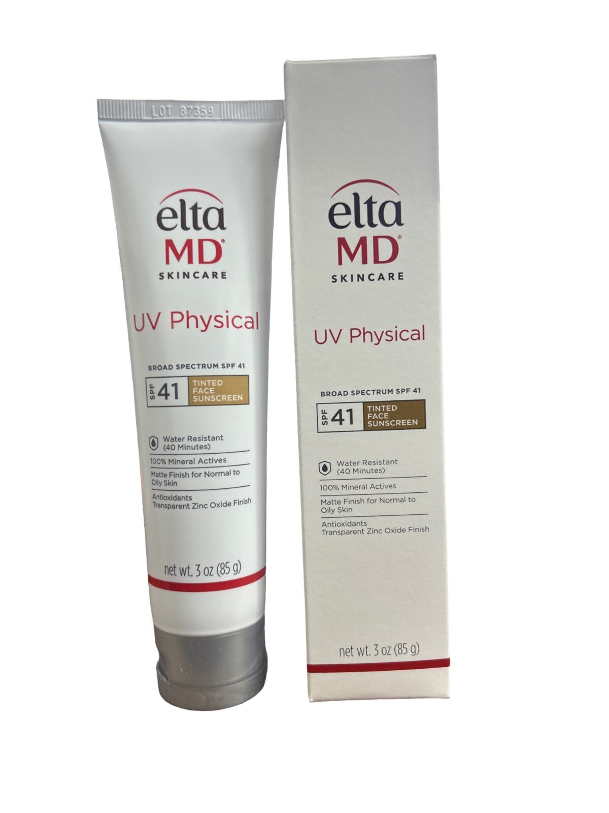 Tinted SPF 41 Sunscreen with Broad Spectrum Protection - 3 oz