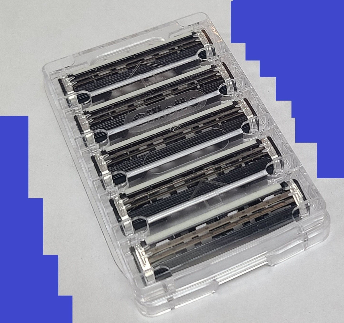 Gillette Sensor Razor Blade Refills Pack for 5 Cartridges - Discontinued