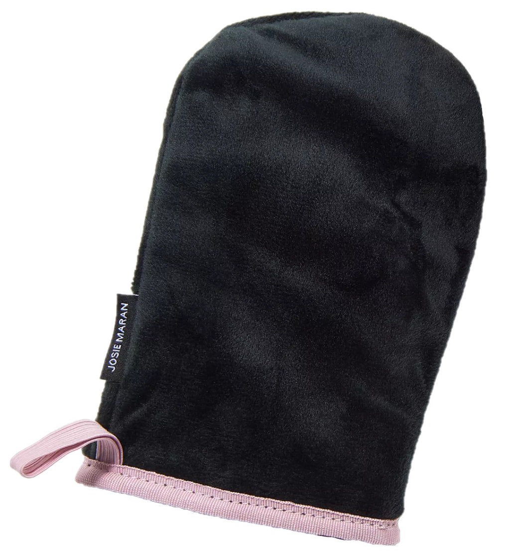 Self Tanning Mitt - Microfiber Application Glove for Sunless Tanning - Black