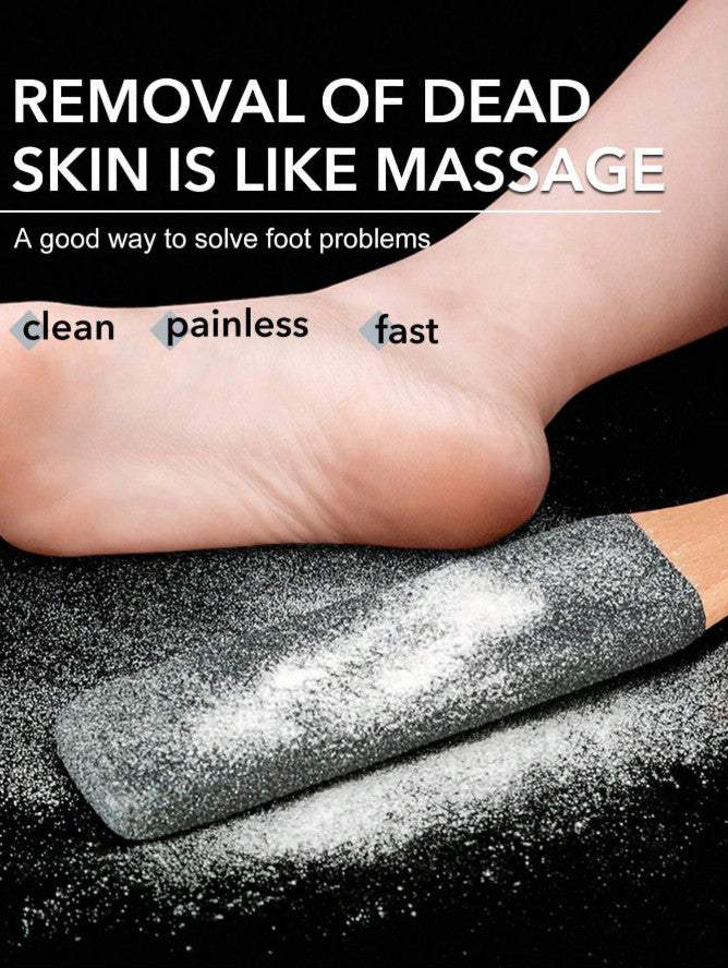 Professional Beech Wood Foot File for Callus & Dead Skin Removal