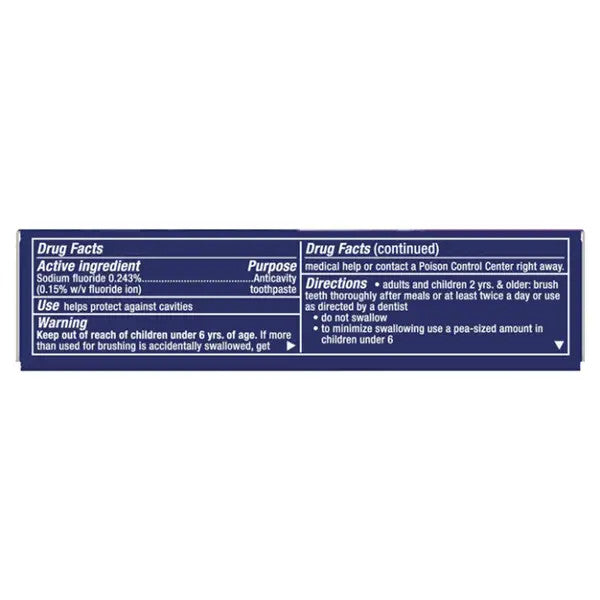 Travel Size Crest 3D White Fluoride Anticavity Toothpaste - Radiant Mint 0.85 oz Pack of 3